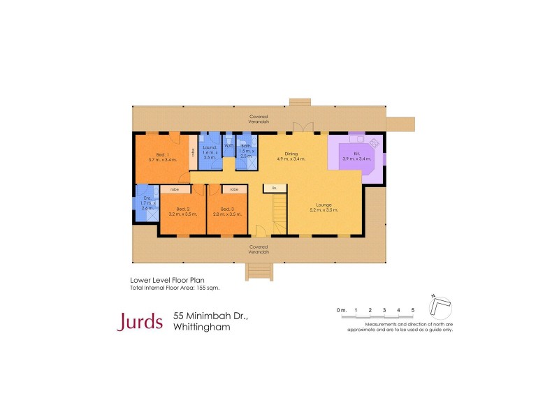 55 Minimbah Drive, Whittingham NSW 2330 Floorplan