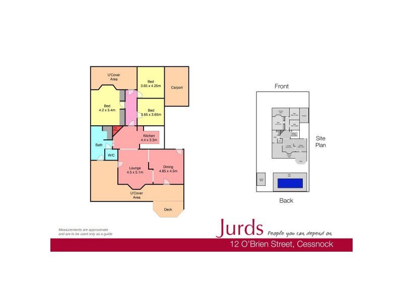 12 O’Brien Street, Cessnock NSW 2325 Floorplan