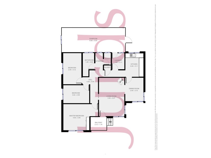 11 Balmoral Avenue, Cessnock NSW 2325 Floorplan