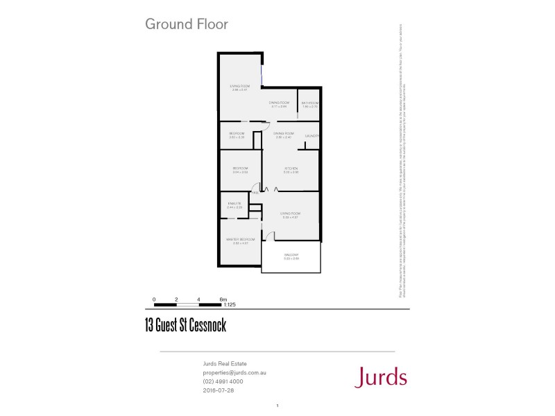 13 Guest Street, Cessnock NSW 2325 Floorplan