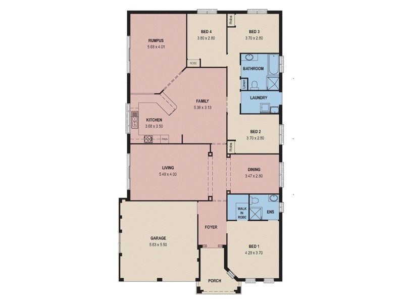 3 Tennant Street, Bellbird NSW 2325 Floorplan
