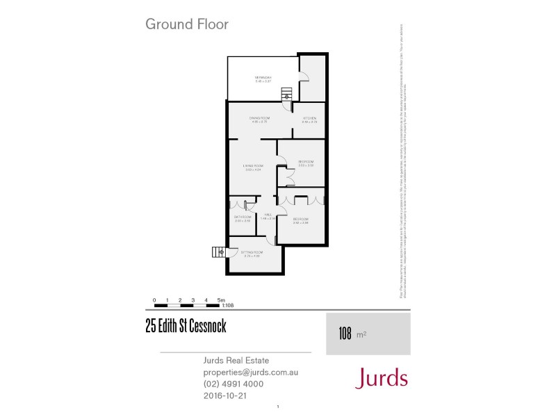 25 Edith Street, Cessnock NSW 2325 Floorplan