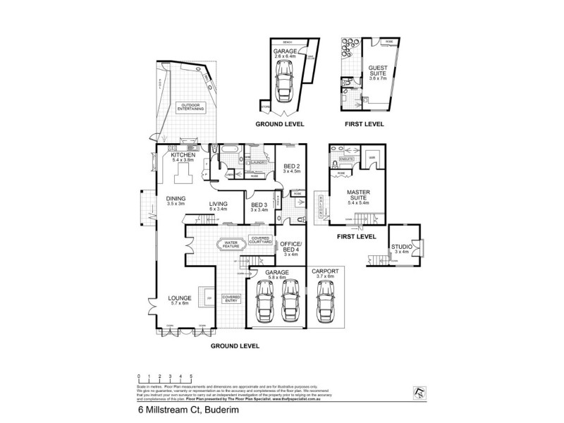 6 Millstream Court, Buderim QLD 4556 Floorplan