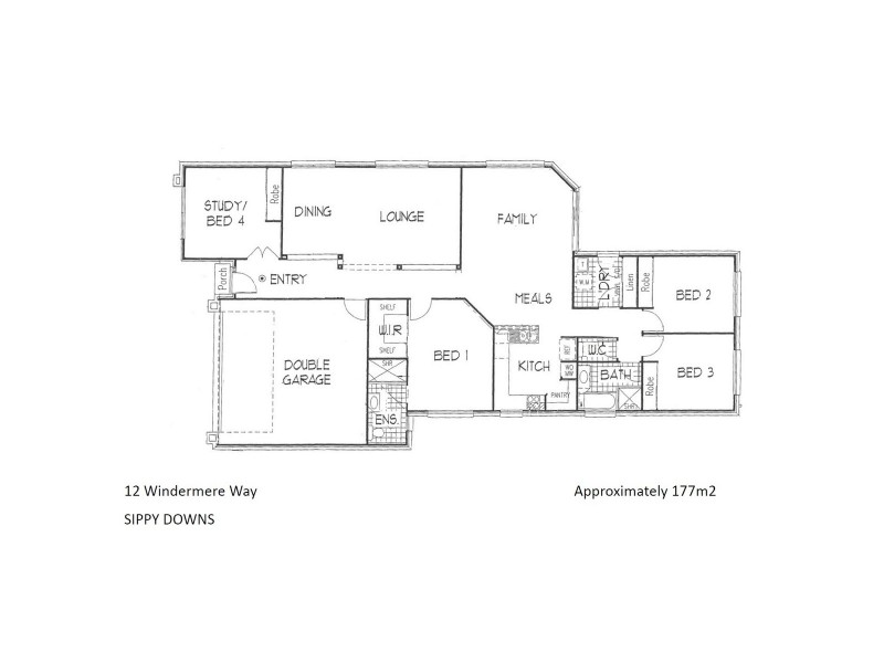 12 Windermere Way, Sippy Downs QLD 4556 Floorplan