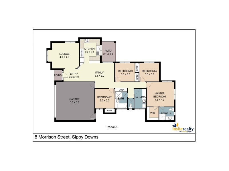 8 Morrison Street, Sippy Downs QLD 4556 Floorplan