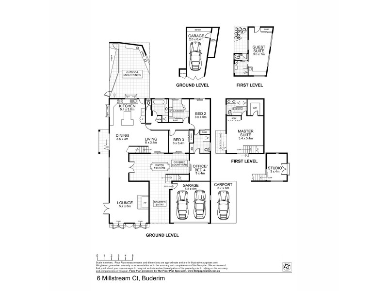 6 Millstream Court, Buderim QLD 4556 Floorplan