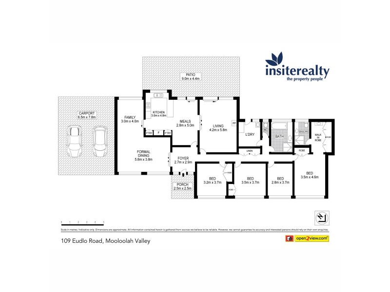 109 Eudlo Road, Mooloolah Valley QLD 4553 Floorplan