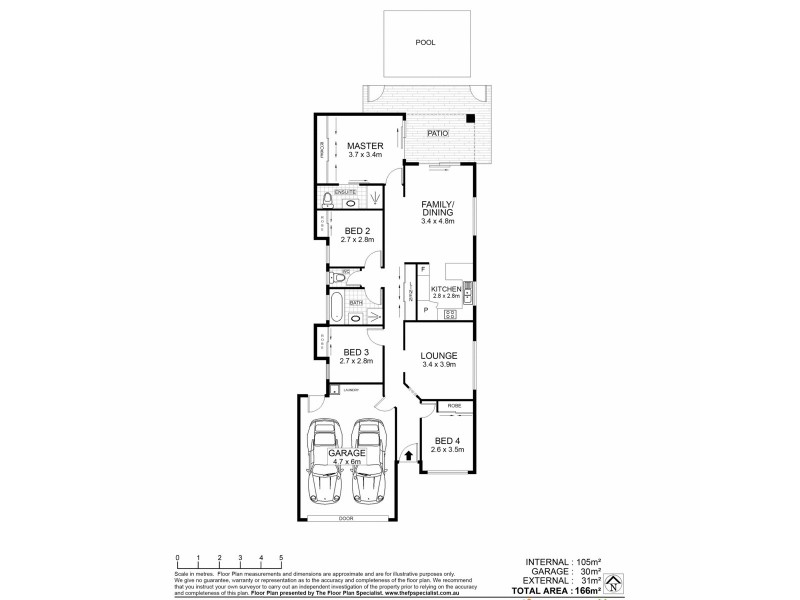 36 Howitt Street, Caloundra West QLD 4551 Floorplan