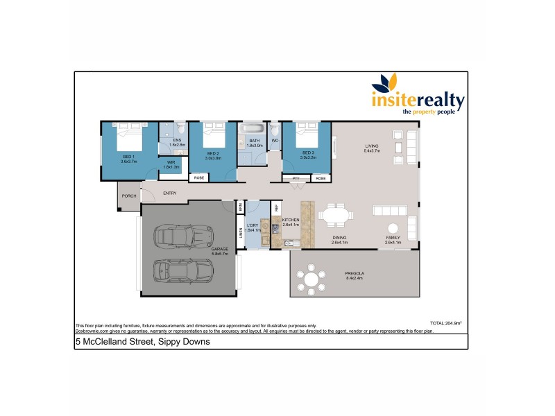 5 McClelland Street, Sippy Downs QLD 4556 Floorplan