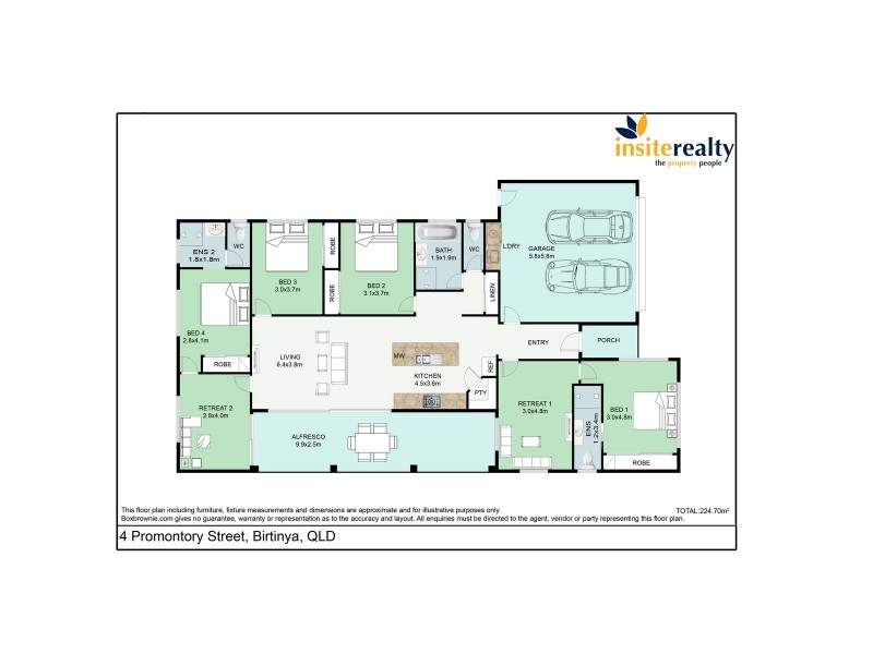 4 Promontory Street, Birtinya QLD 4575 Floorplan