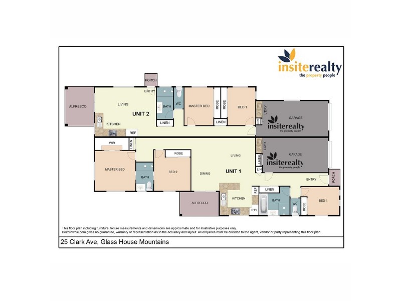 2/25 Clark Avenue, Glass House Mountains QLD 4518 Floorplan
