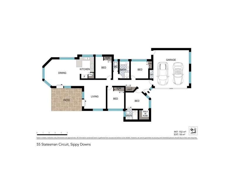 55 Statesman Circuit, Sippy Downs QLD 4556 Floorplan