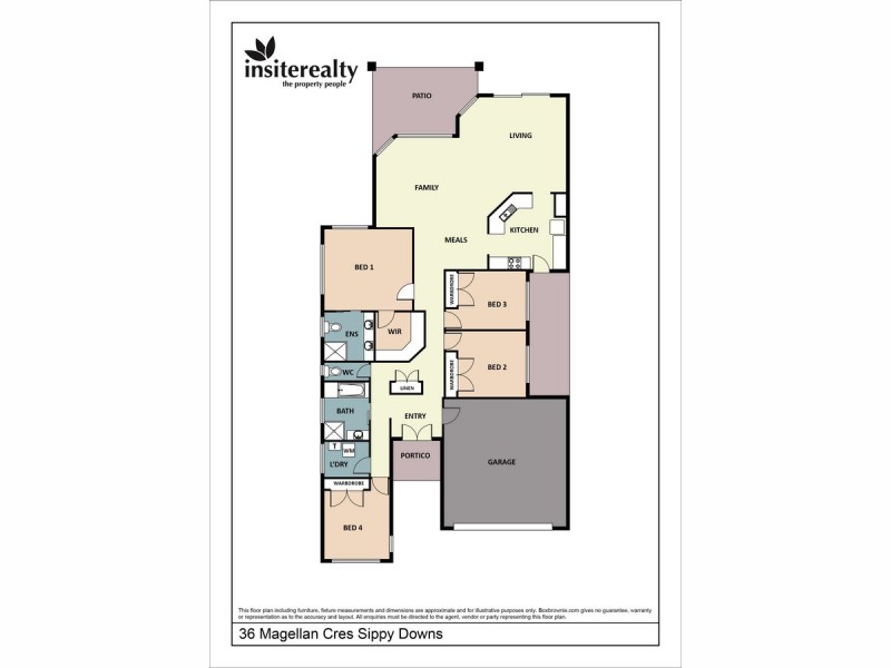 36 Magellan Crescent, Sippy Downs QLD 4556 Floorplan