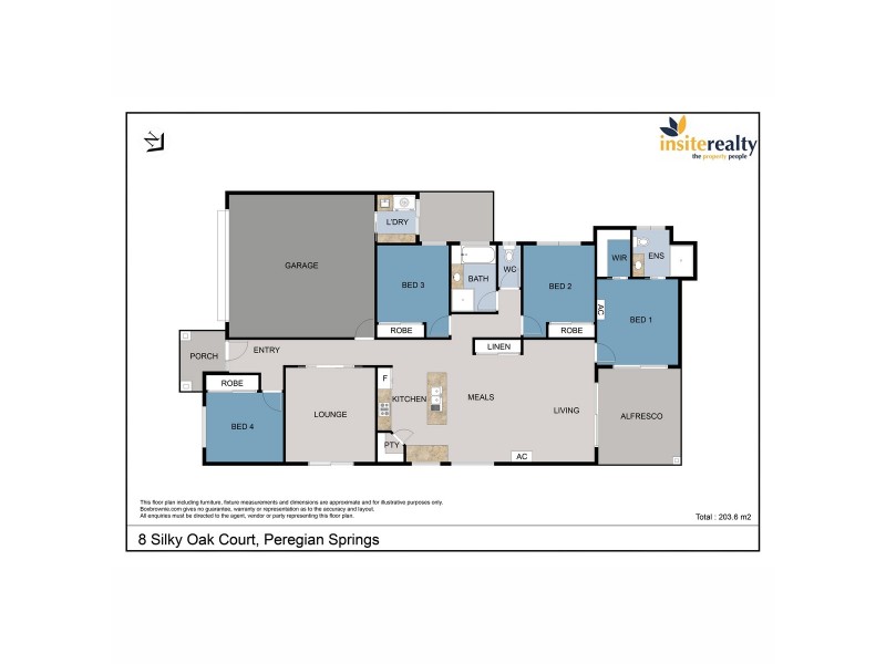 8 Silky Oak Court, Peregian Springs QLD 4573 Floorplan