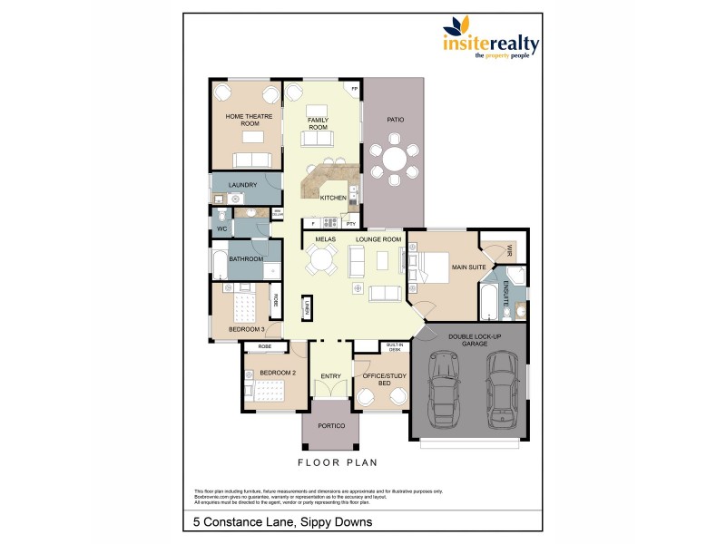 5 Constance Lane, Sippy Downs QLD 4556 Floorplan