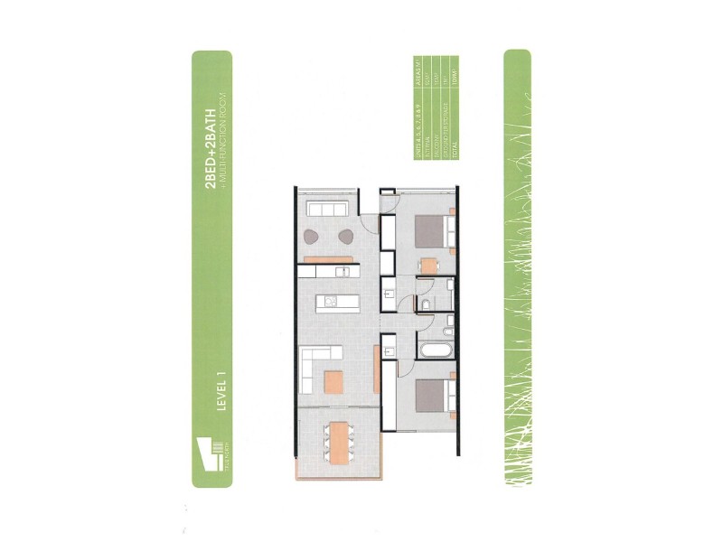 5/1 Amity Avenue, Maroochydore QLD 4558 Floorplan