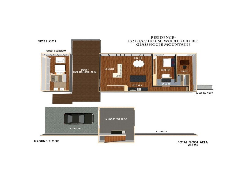 182 Glass House – Woodford Road, Glass House Mountains QLD 4518 Floorplan