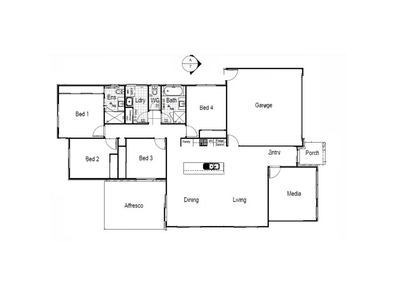 4 Sugar Cane Lane, Sippy Downs QLD 4556 Floorplan