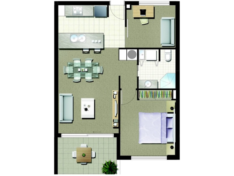 5503/5 Emporio Place, Maroochydore QLD 4558 Floorplan