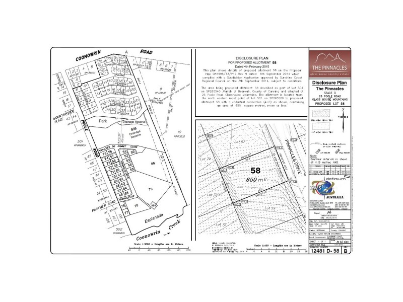 Lot 58, 43 Poole Road, Glass House Mountains QLD 4518 Floorplan