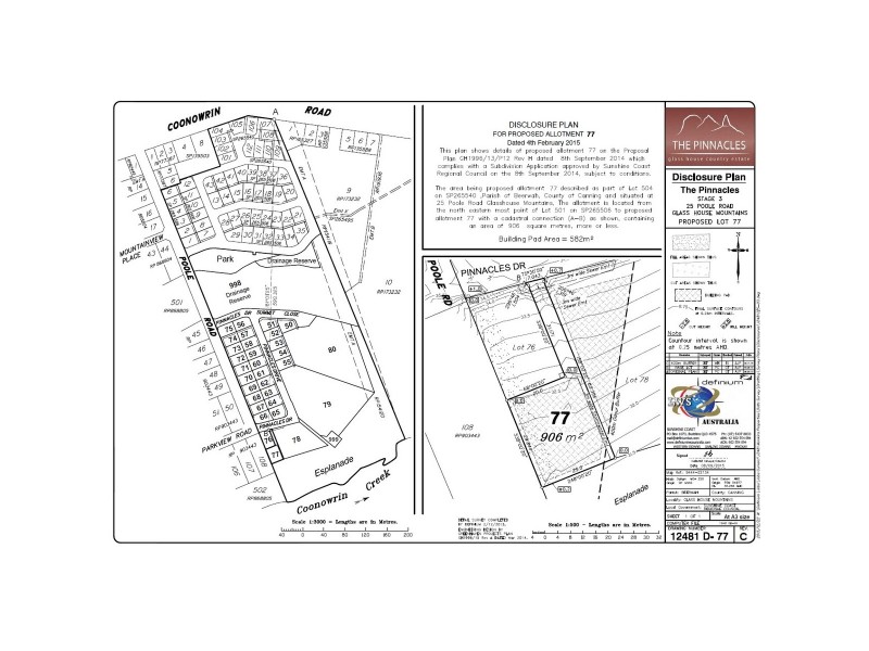 Lot 77, 43 Poole Road, Glass House Mountains QLD 4518 Floorplan