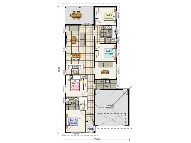 Lot 49 Ocean Blue Estate, Pialba QLD 4655 Floorplan