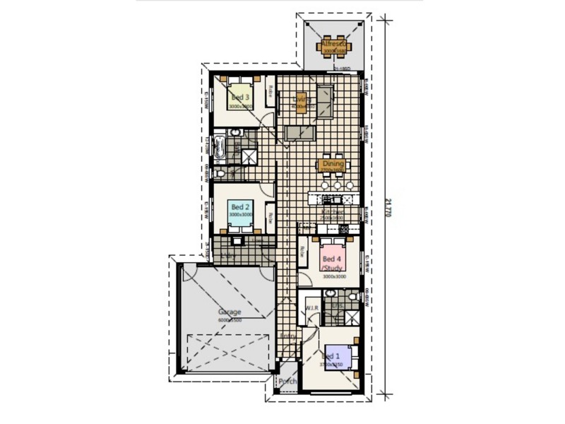61 Pinnacles Drive, Glass House Mountains QLD 4518 Floorplan
