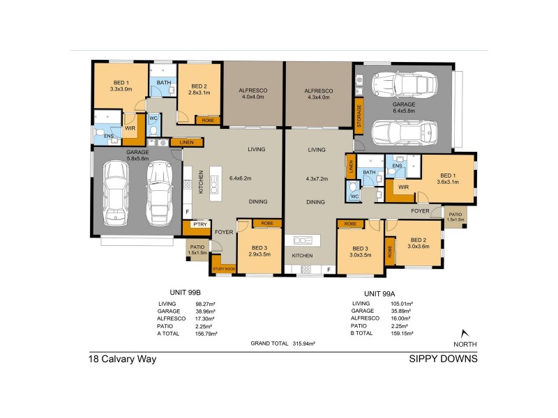 18a Calvary Way, Sippy Downs QLD 4556 Floorplan