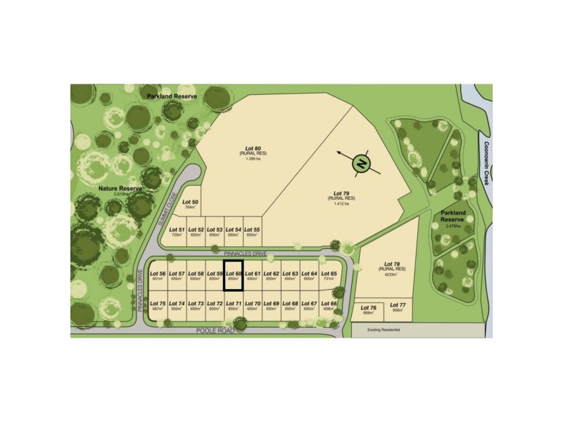 Lot 60, 12 Pinnacles Drive, Glass House Mountains QLD 4518 Floorplan