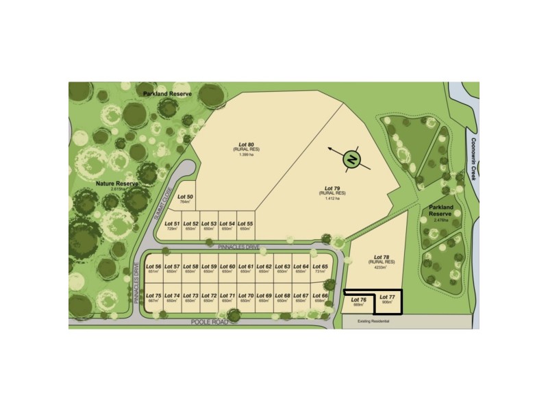 Lot 77, 35 Pinnacles Drive, Glass House Mountains QLD 4518 Floorplan