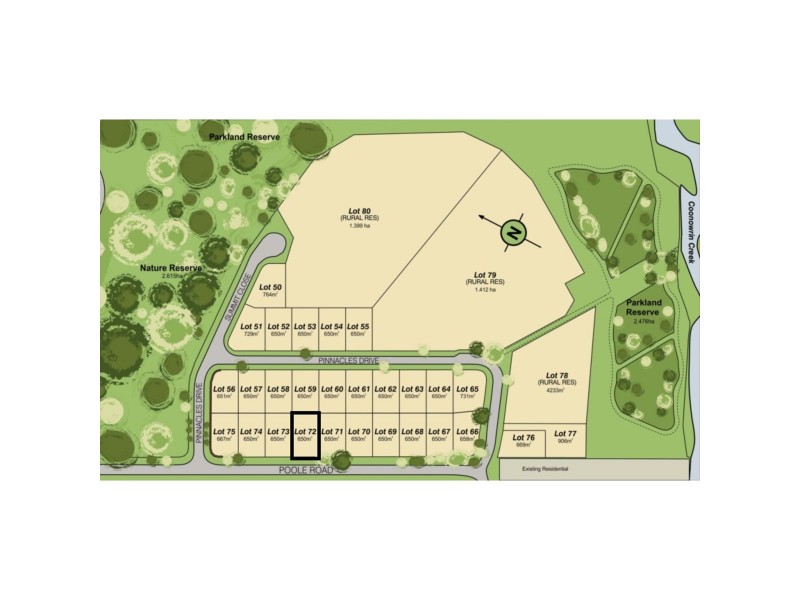 Lot 72, 43 Poole Road, Glass House Mountains QLD 4518 Floorplan