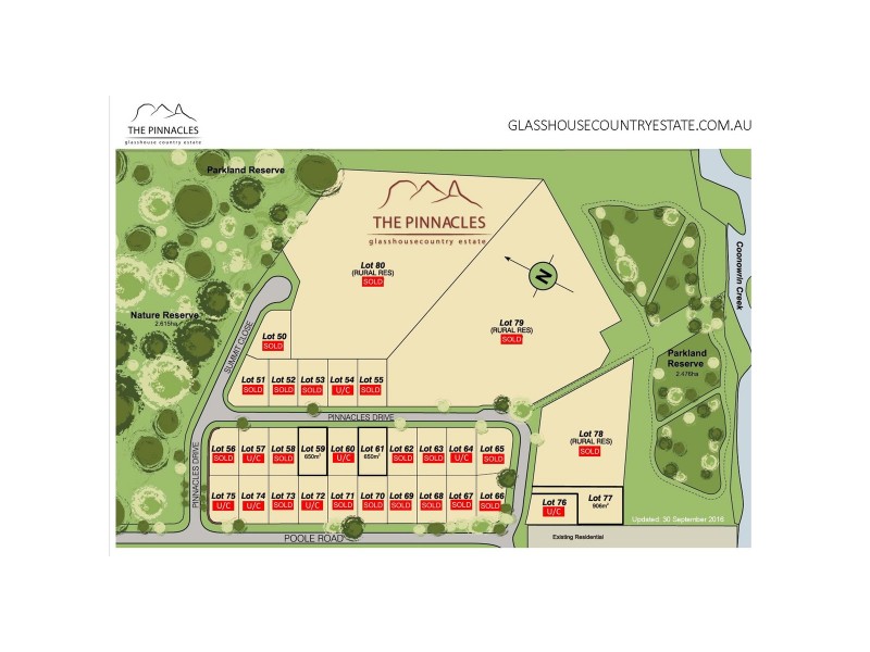 Lot 61,  Pinnacles Drive, Glass House Mountains QLD 4518 Floorplan