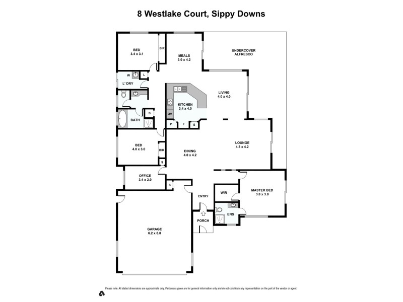 8 Westlake Court, Sippy Downs QLD 4556 Floorplan
