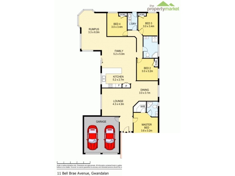 11 Bell Brae Avenue, Gwandalan NSW 2259 Floorplan