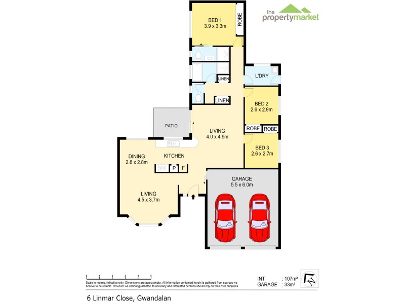 6 Linmar Close, Gwandalan NSW 2259 Floorplan