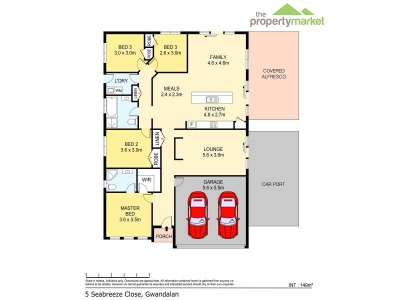 5 Seabreeze Close, Gwandalan NSW 2259 Floorplan