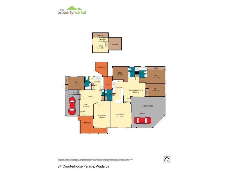 34 Quarterhorse Parade, Wadalba NSW 2259 Floorplan