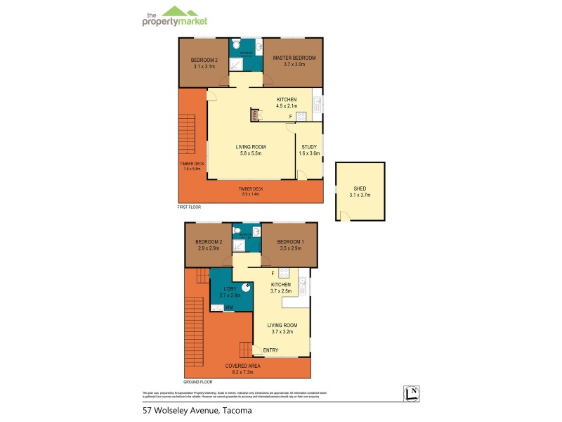 57 Wolseley Avenue, Tacoma NSW 2259 Floorplan