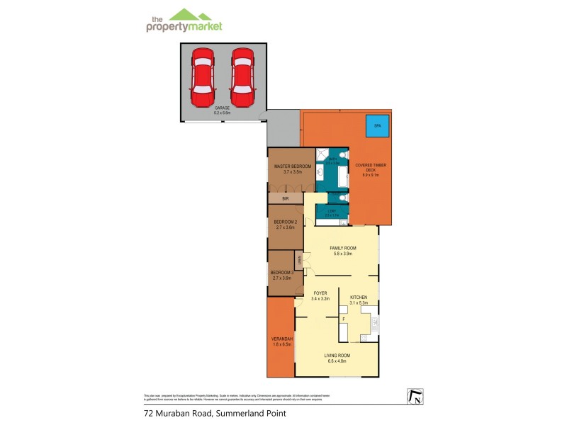 72 Muraban Road, Summerland Point NSW 2259 Floorplan