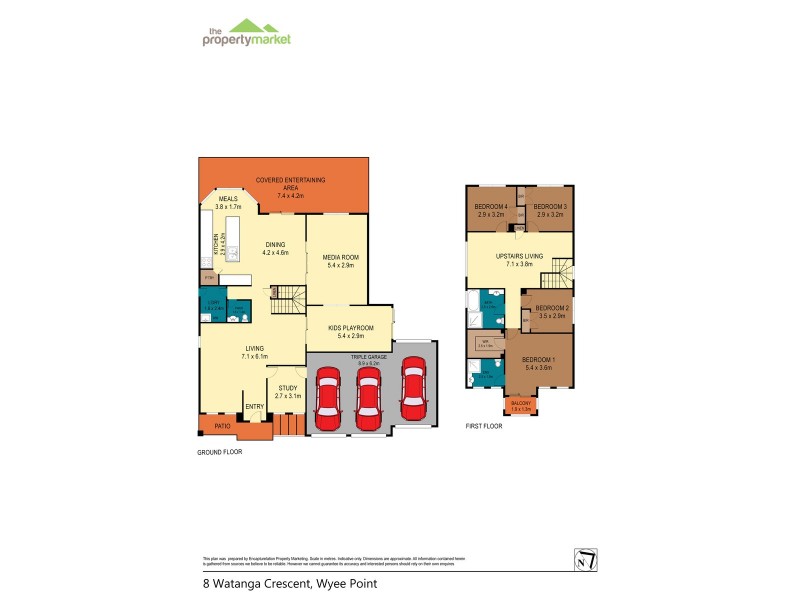8 Watanga Crescent, Wyee Point NSW 2259 Floorplan