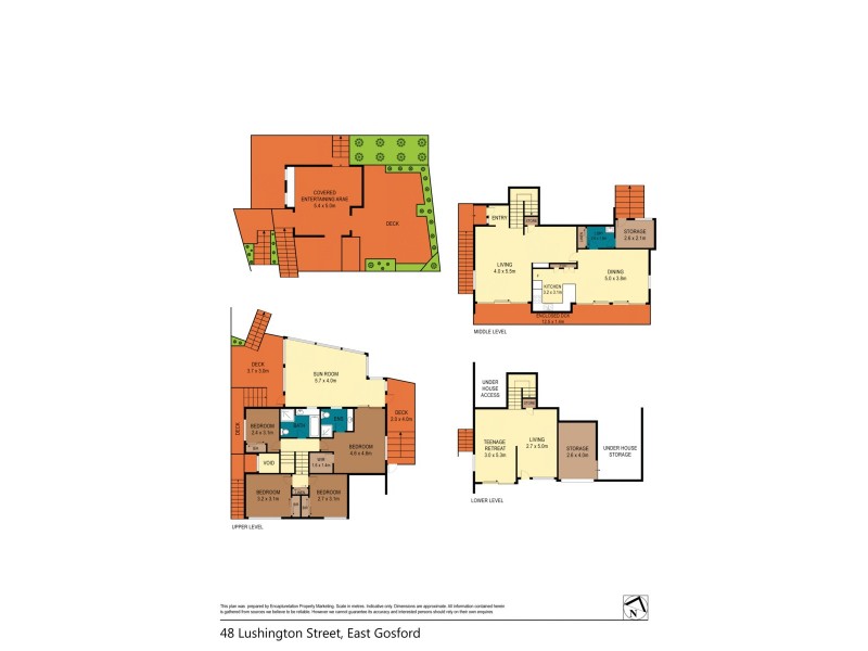 48 Lushington Street, East Gosford NSW 2250 Floorplan