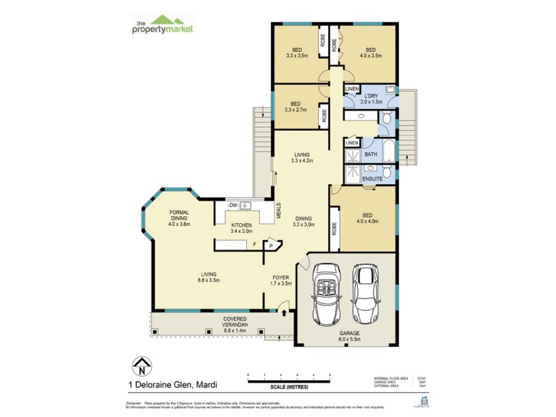1 Deloraine Glen, Mardi NSW 2259 Floorplan