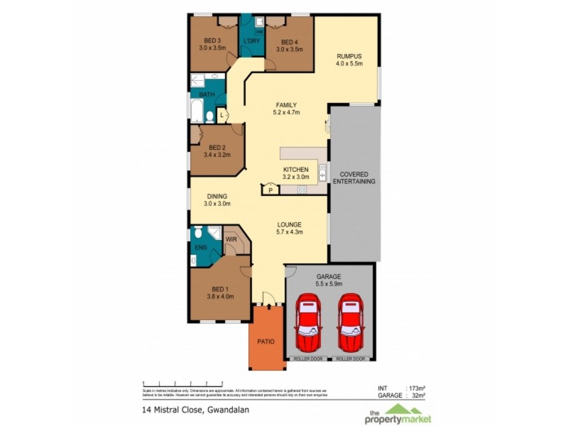 14 Mistral Close, Gwandalan NSW 2259 Floorplan