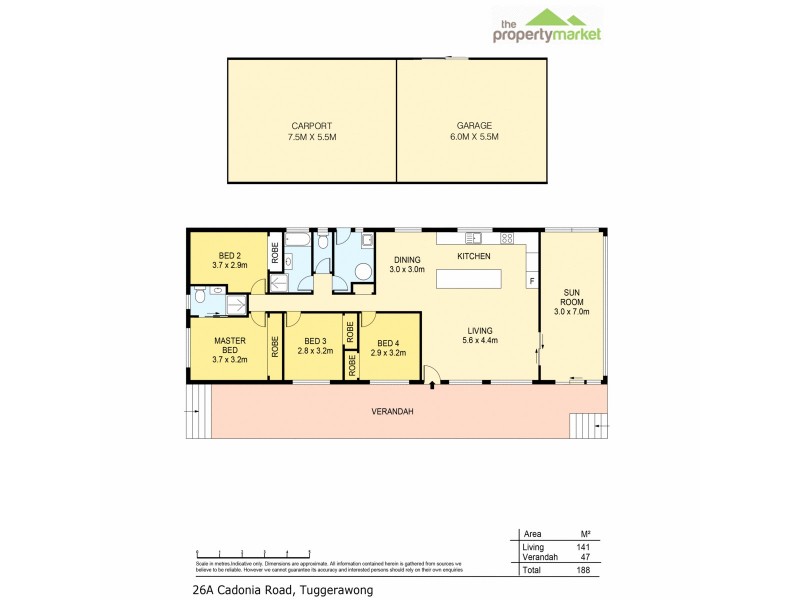 26a Cadonia Road, Tuggerawong NSW 2259 Floorplan