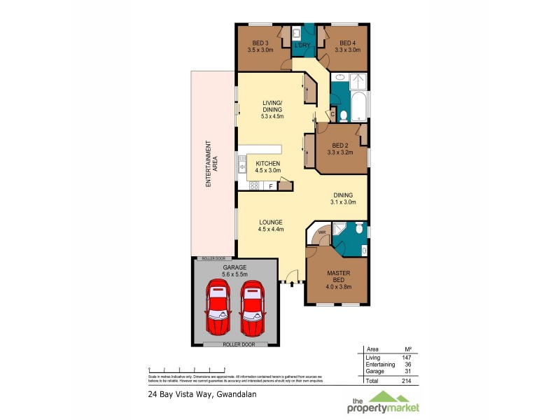 24 Bay Vista Way, Gwandalan NSW 2259 Floorplan