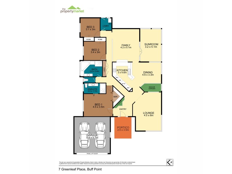 7 Greenleaf Place, Buff Point NSW 2262 Floorplan