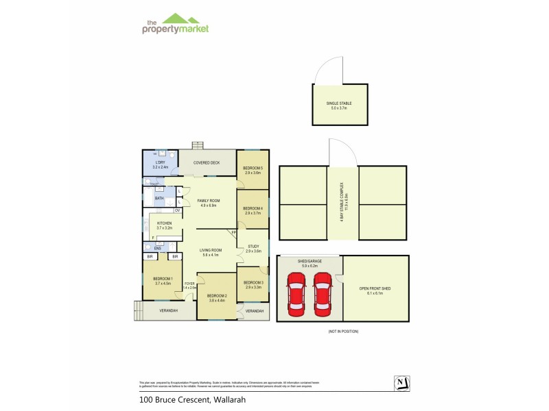 100 Bruce Crescent, Wallarah NSW 2259 Floorplan