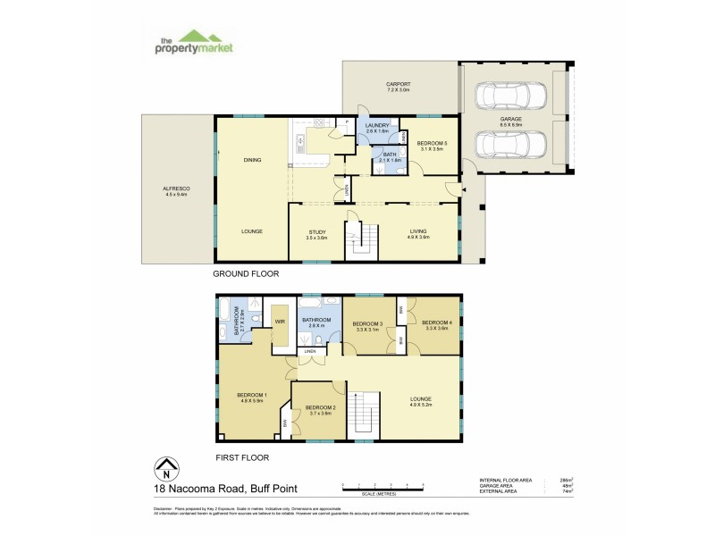 18 Nacooma Road, Buff Point NSW 2262 Floorplan