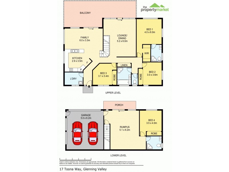 17 Toona Way, Glenning Valley NSW 2261 Floorplan