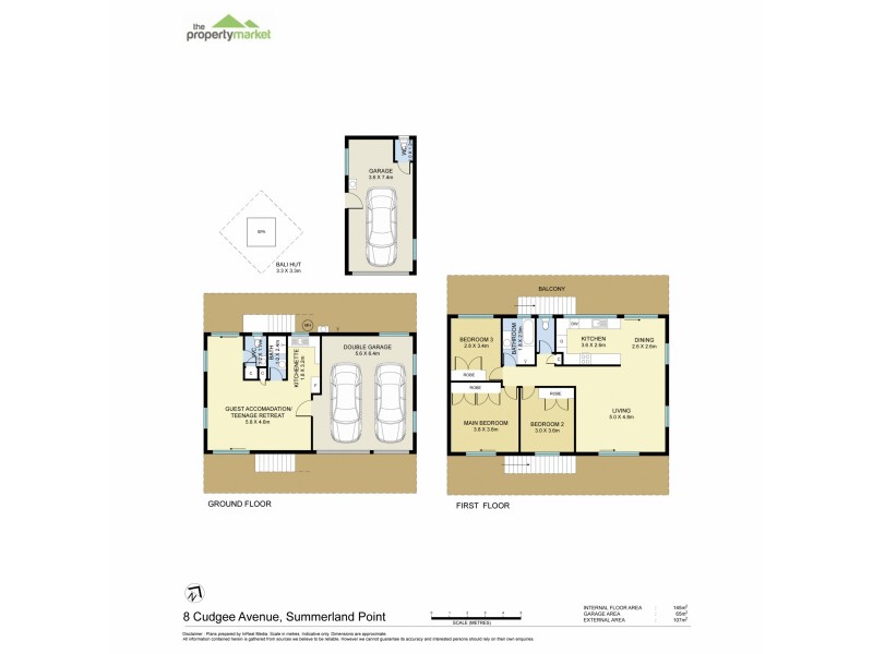 8 Cudgee Avenue, Summerland Point NSW 2259 Floorplan